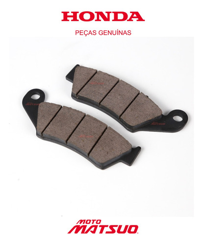 Pastilha Freio Dianteira Nxr Bros 150/ Bros 160 2015 A 2017