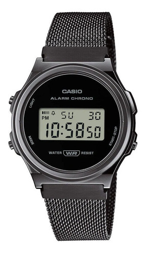 Reloj Casio Unisex A171wemb-1adf Negro Negro Negro