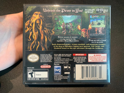 Pirates Of The Caribbean: Dead Man's Chest Nintendo Ds (Usado)