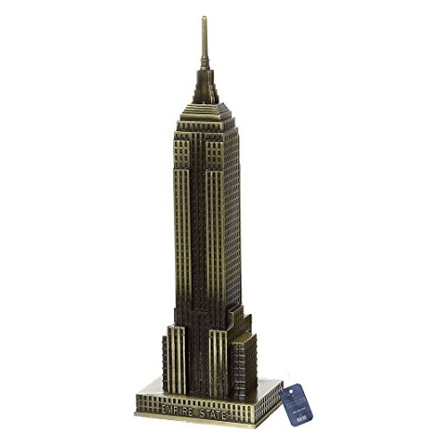 Empire State Building Metal World Building Model Home D...
