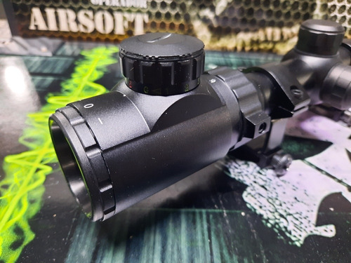 Imagem 7 de 9 de Airsoft Luneta Beileshi 3-9x40eg C/mount 22mm