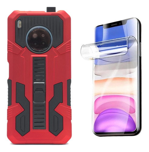 Funda + Mica Para Huawei Y9a Case Ultra Rígido Uso Rudo