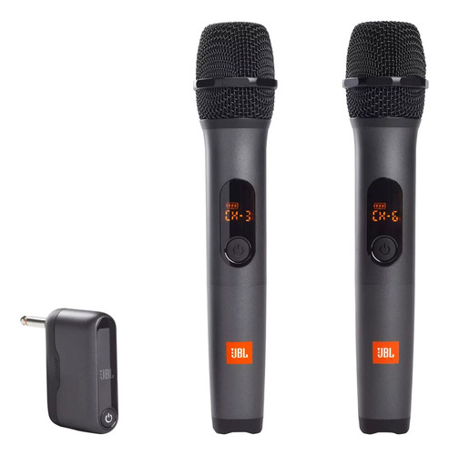 Micrófono Wireless Jbl Uhf Karaoke (pack X2)