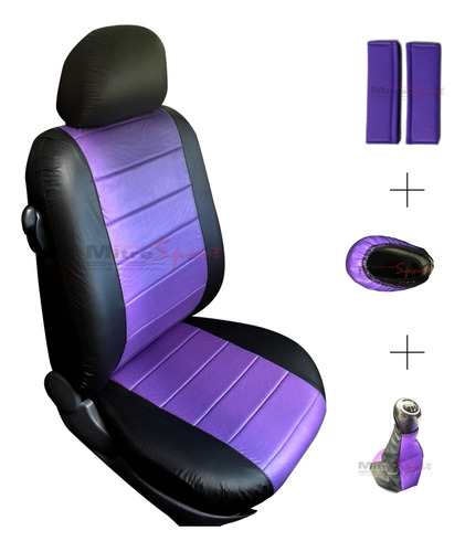 Fundas Cubre Asiento Fiat Siena+ Kit De Accesorio Auto Mujer