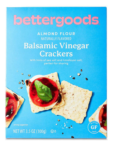 Bettergoods Snacks Gluten Free Crackers 3.5oz