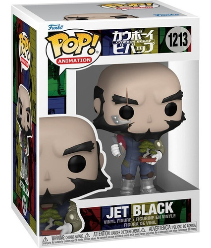 Funko Pop Jet Black Con Bonsai #1213 Cowboy Bebop