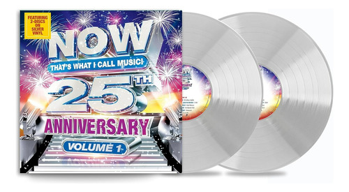 Now Vol1  25 Años Varios Artistas Vinilo Doble Plateado Lim.