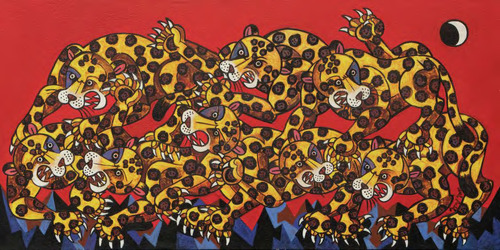 Obra De Arte De José Jiménez Noche Del Jaguar 