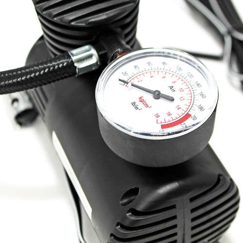 Imagen 6 de 9 de Combo Compresor + Aspiradora 60 Aire 12v Auto Presión 300psi