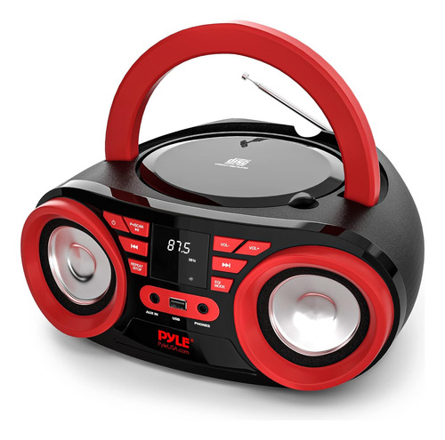 Reproductor De Cd Portátil Bluetooth Pyle-home Phcd22
