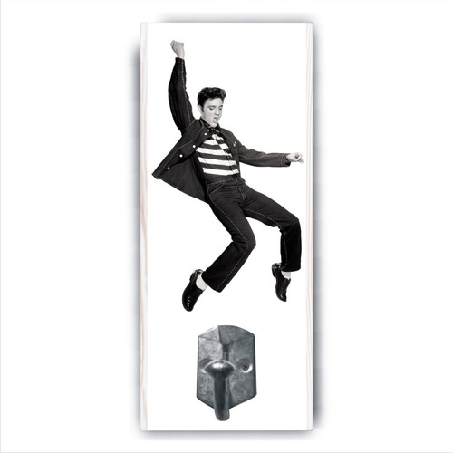 Perchero Vertical The King Elvis Presley Rock De La Carcel