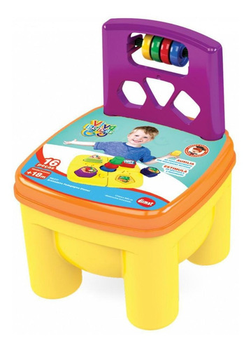 Cadeirinha Pedagógica Dismat Mk217 - Brinquedo Educativo