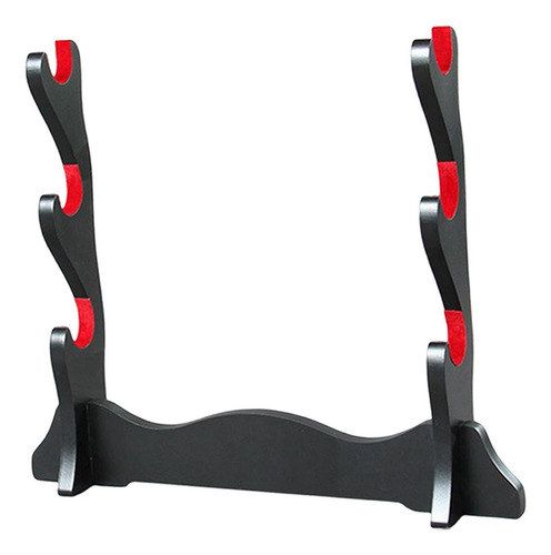 Suporte De Exibição De Flautas Suporte De Mesa 3 Níveis