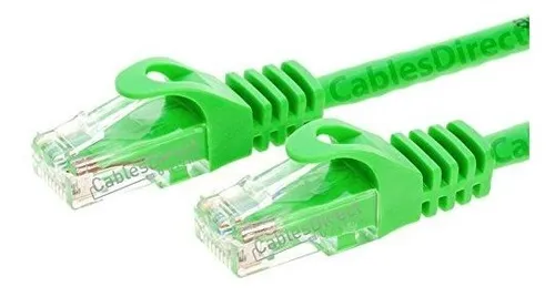 Cable De Red Cat6 Verde 3ft Rj45 Internet Modem Patch - Seo