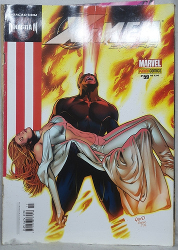 Gibi X-men Extra 59 - Ligação Com Dinastia M - Editora Panini Comics (Usado)