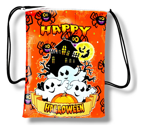 Dulcero Fiesta Happy Halloween Costalito Doble Cordón 180/u