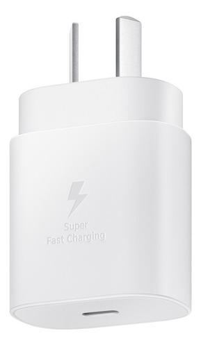 Imagen 3 de 3 de Cargador Samsung Rapido 25w Galaxy A52 A72 A71 S20fe S21 S20