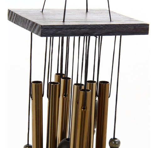 X Carrill?n Campanas De Viento De Metal C/8 Tubos P/decoraci