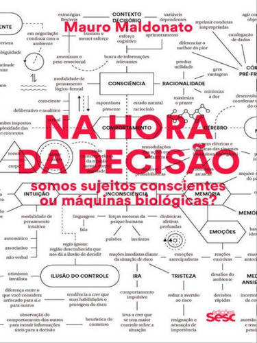 Na Hora Da Decisão: Somos Sujeitos Conscientes Ou Máquinas Biológicas?, De Maldonato, Mauro. Editora Sesc Sp*, Capa Mole, Edição 1ª Edição - 2017 Em Português
