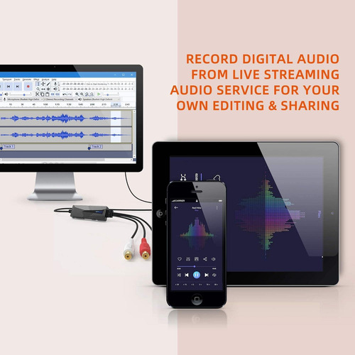 Drivergenius Av202-b Capturador De Audio Usb-c Digital Mp3
