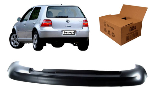 Spoiler Parachoque Traseiro Golf Original Volkswagen