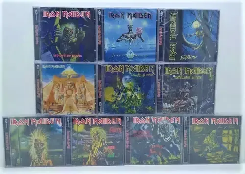 10 Cds Iron Maiden - Série Enhanced Cd - Eddie | Parcelamento sem