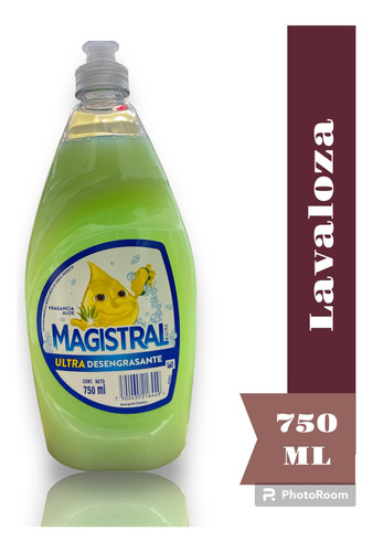 Lavaloza Desengrasante Magistral Fragancia Aloe Vera 750ml