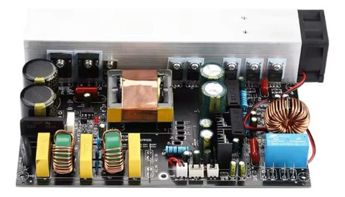 Placa Amplificador Digital Aiyima 1000w Mono Classe D Preto 1 Kw
