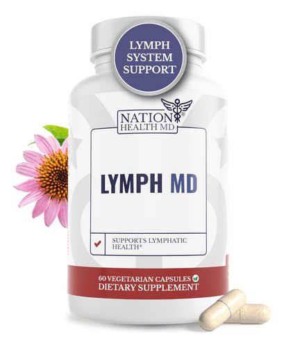 Nation Health Md Lymph Md - Suplemento Para Sistema Linfátic