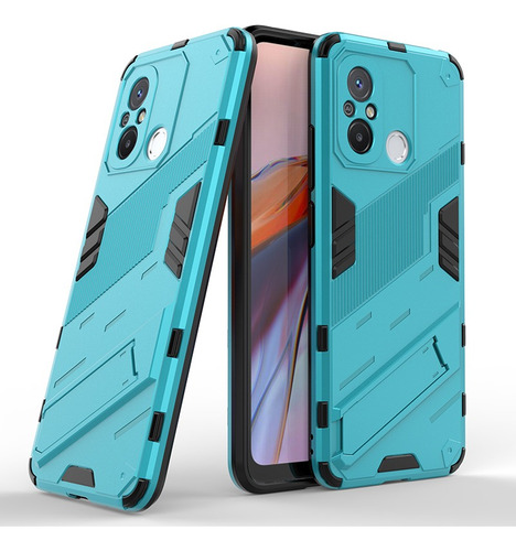 Redmi 12c Funda Uso Rudo Case + Cristal 9d Pengke