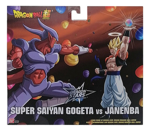 Figura de acción Battle Ssj Gogeta Vs Janenba 6.5 pulg Dragon Ball