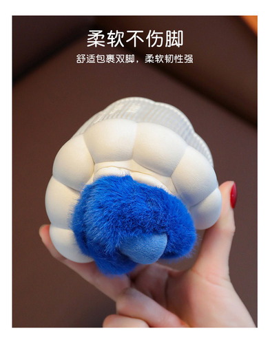 Pantuflas Infantiles Tiburón Antideslizantes Y Cómodas Felpa
