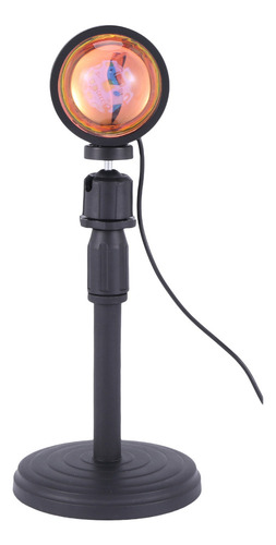Lámpara Led Sunset Projection Atmosphere 4 En 1, Luz Nocturn
