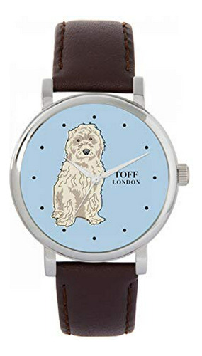 Reloj De Ra - Reloj De Ra - White Cockapoo Dog Watch
