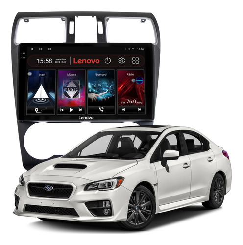 Multimídia Lenovo Forester Impreza 16/19 Octacore 6+128gb 9p