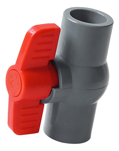 Válvula De Bola De Pvc Para Tratamiento De Agua, Gris 20mm