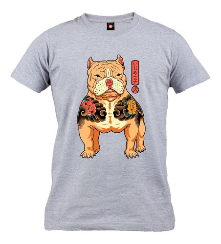 Remera Estampada Varios Diseños Orientalismo Pitbull Tatuado