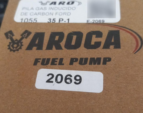 Pila Gasolina 2069 Carbon Fiesta