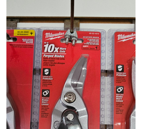 Tijeras Aviacion Corte Angulo Izquierdo 48224510 Milwaukee