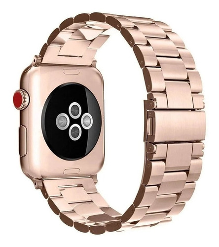 Correa Acero Fintie Compatible Con Apple Watch 45mm Bronce