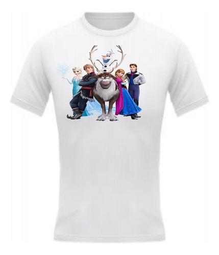 Camisa Da Frozen Camisa Do Filme Frozen Personalizada Full
