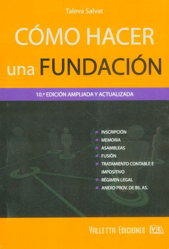 Cómo Hacer Una Fundación, De Taleva Salvta. Editorial Distrididactika, Tapa Blanda, Edición 2012 En Español