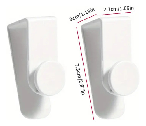2 Ganchos Multifuncionales Para Puertas De Gabinetes, Cocina