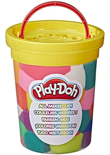Play-doh All Mixed Up Big Lata De Crazy Premezclado Surtido 