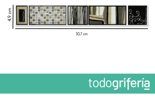 Guarda Geometric Idea Casa Piú 4,9x30,7 Cm