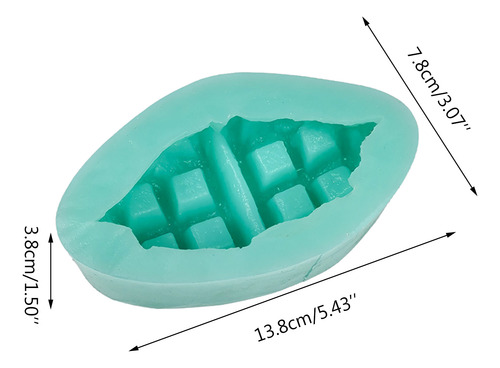 Molde De Silicona Con Forma Para Hacer Velas, Moldes De Jabó