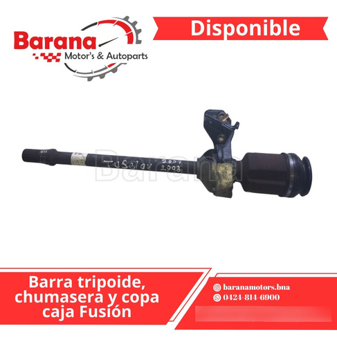 Barra Tripoide Chumasera Y Copa Caja Fusion