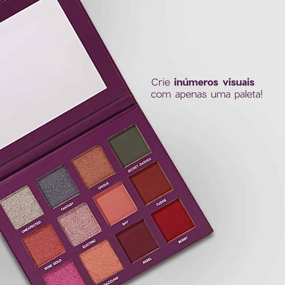 Océane - 12 Shades Océane - Paleta De Sombras Única