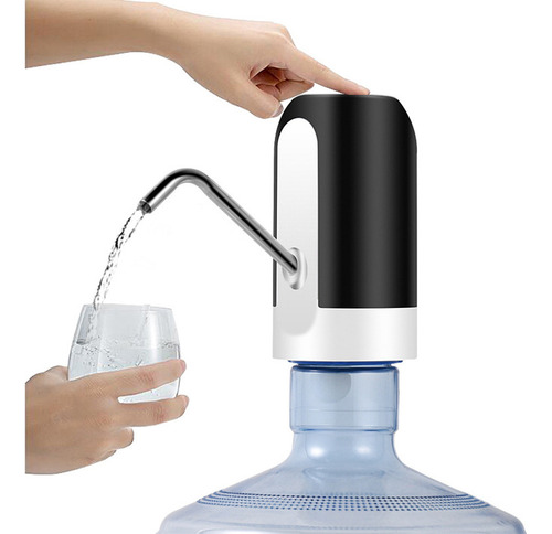 Bomba Eléctrica Recargable Para Botellas De Agua S+ Con Usb