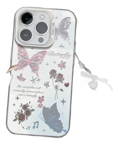 Funda Apple Xr - Butterfly Energy Shell Para iPhone 15 Pro Max